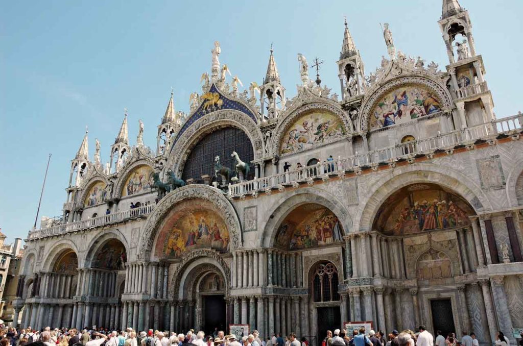 Temps d'attente aux monuments de Venise