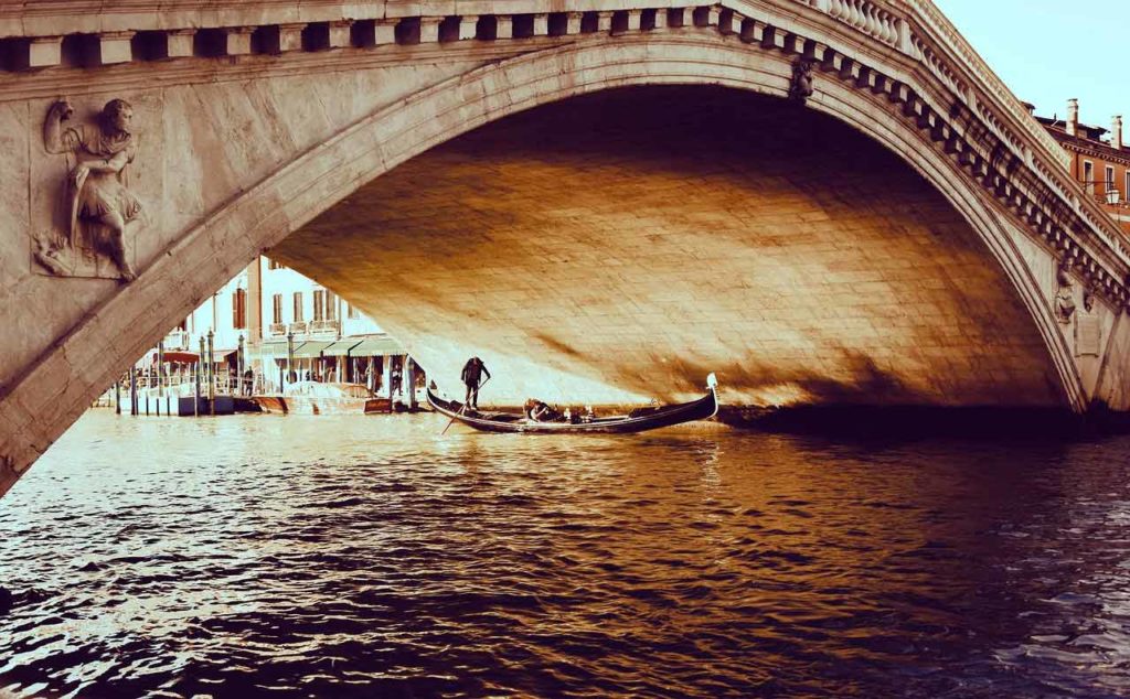 Le pont du Rialto à Venise