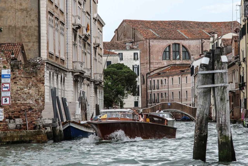 Bateaux-taxis à Venise