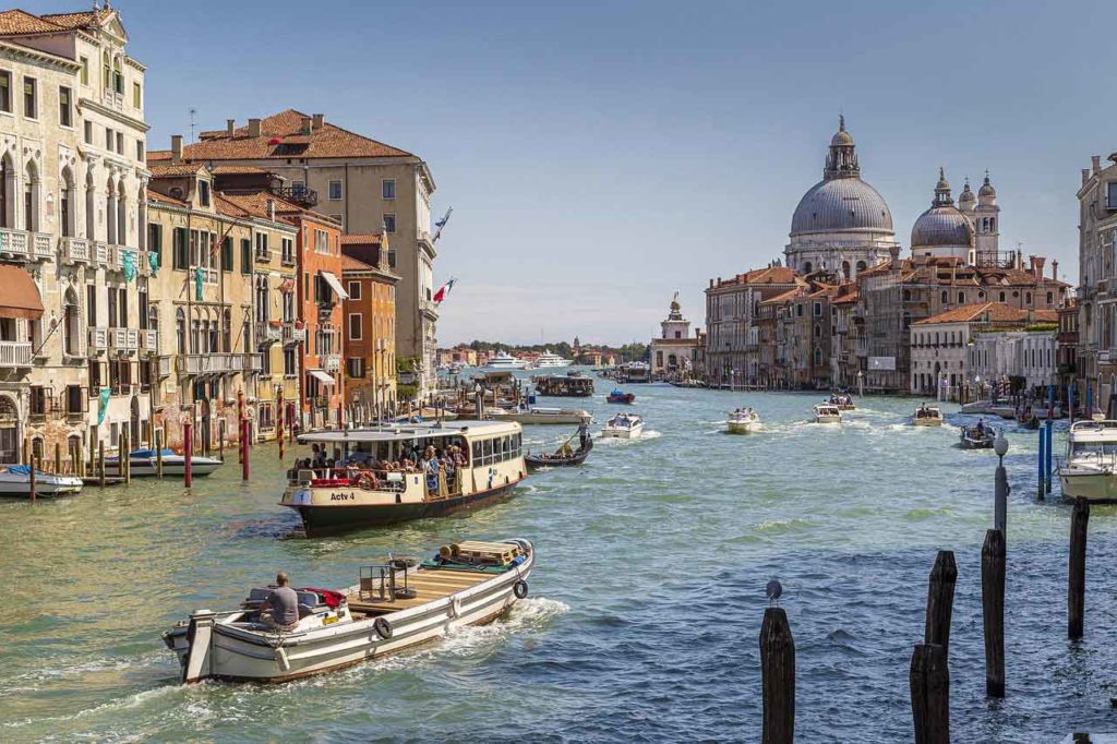 Bateaux-taxis à Venise